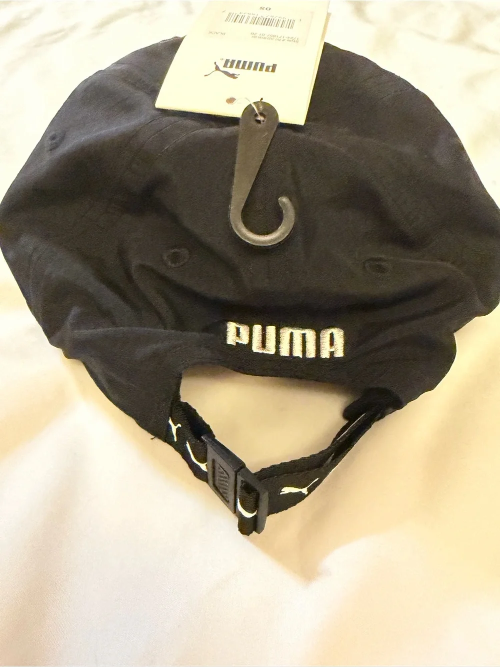 Puma Kids Navy Cap with White Puma Cat Logo